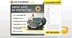 Desktop Screenshot of carcoverageplans.com